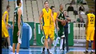 MAROUSSI BC vs PANATHINAIKOS BC FT 8078 20092010 [upl. by Erfert748]