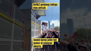 Detik2 gendang telinga mau pecah sound horeg brewogaudio prabowo gibran dennycaknan [upl. by Kciwdahc447]