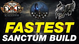 Ive Created FASTEST Sanctum Build 150m DPS Hexblast Occultist  POE 325 Settlers of Kalguur [upl. by Schurman919]