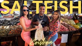 Krishna  Saltfish Official Music Video 2024 Chutney Soca [upl. by Arramahs]