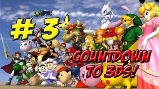 Countdown to Smash Bros 3DS Melee Part 3  YoVideogames [upl. by Marcelline193]