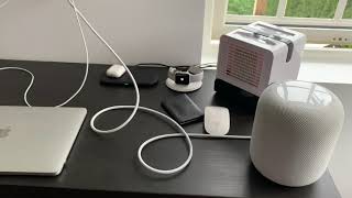 Apple homepod stereo pair test [upl. by Burdett]