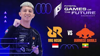 🔴 LIVE  RRQ HOSHI VS BURMESE GHOULS  GAMES OF THE FUTURE [upl. by Aneetsyrk]