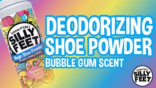 Magic Shoe Deodorizer Powder  Foot Powder Shoe Odor Eliminator For Kids Smelly Feet  Bubble Gum [upl. by Casady]