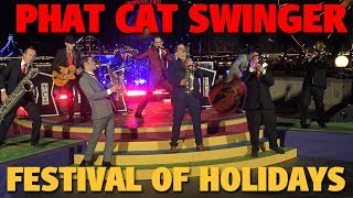 Phat Cat Swinger  Festival of Holidays  Disney California Adventure [upl. by Tessie177]