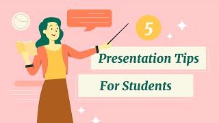 5 Presentation Tips for Students wTemplates [upl. by Hatti960]