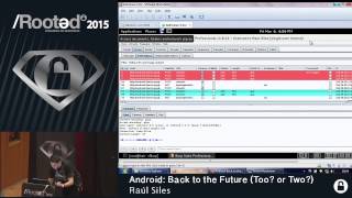 Raúl Siles  Android Back to the Future Too or Two Rooted CON 2015  ESP [upl. by Furtek859]