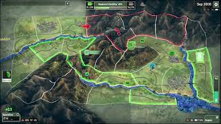 Rebel Inc Official Scenarios  Hells Highway Mega Brutal  No Advisors [upl. by Adele556]