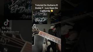 El Doble F Tutorial 😮‍💨 guitar eldoblef trokiandocuh [upl. by Inajar436]