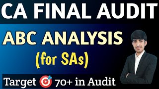 ABC Analysis amp Important Questions for CA Final Audit Nov 2024 I CA Final Audit November 2024 [upl. by Casta48]