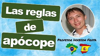 Regras de apócope em Espanhol las reglas de apócope en español [upl. by Neelrahs]