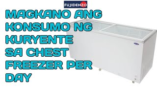 MAGKANO ANG KONSUMO NG KURYENTE SA CHEST FREEZER PER DAY  PAANO MAG COMPUTE NG POWER CONSUMPTION [upl. by Leahcimaj833]