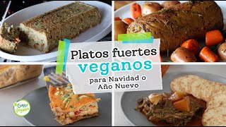 PLATOS FUERTES PARA NAVIDAD O AÑO NUEVO  Pierna sin pavo pastel de garbanzo lasaña romeritos [upl. by Llehctim]