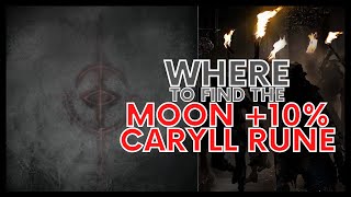 BLOODBORNE WHERE TO FIND THE TIER 1 MOON CARYLL RUNE [upl. by Ferrigno]