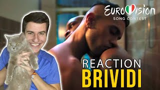 REACTION to ITALY 🇮🇹 Eurovision 2022  Mahmood amp BLANCO  Brividi 😢 [upl. by Yelahs71]