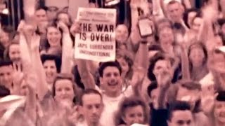 VJ Day Celebrations Aug 14 1945 Silent Film [upl. by Ries928]