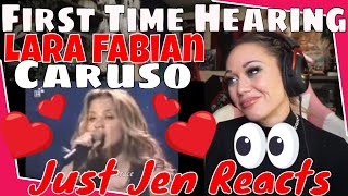 Lara Fabian Caruso REACTION  First Time Hearing  Just Jen Reacts [upl. by Kissner]