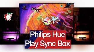 Philips Hue Play HDMI Sync Box Sync Your Lights with Your TV [upl. by Encratia]