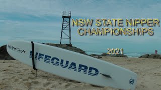 NSW STATE NIPPER CHAMPIONSHIPS 2021 12 Boys Beach Flags [upl. by Maillil15]