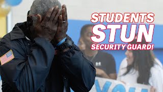 Teens Stun Security Guard Bringing him to Tears [upl. by Fraase317]