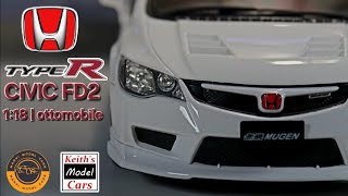 118 scale  Honda Civic Type R Mugen EP143 [upl. by Brigida]