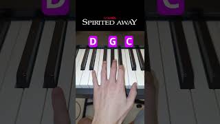 Spirited Away One Summers Day  Piano Tutorial [upl. by Crooks]