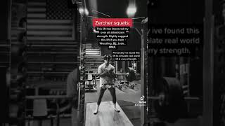 Zercher Squats for MMA  Athletes shorts [upl. by Tiffani]