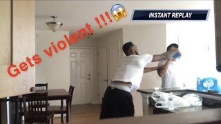 GATORADE IN WINDEX BOTTLE PRANK ON TWIN BROTHER  GONE WRONG [upl. by Naitsirt226]