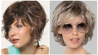 Top 50 Most Beautiful Stacked Bob Haircuts For Women Over 45 [upl. by Ynnej]