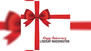 Lindsay Waddington  Happy Anniversary Audio [upl. by Koerlin]