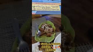 ATHIDI delight in siddipet sunday spl chiken biryani [upl. by Annenn]