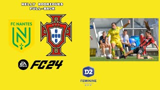 Nelly Rodrigues FC Nantes Feminine And Portugal [upl. by Nimsay]