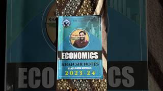 Best economics notes by khan sir for bpsc bpsc khansirresearchcenterclass khansirpatna khansir [upl. by Eiuqnimod661]