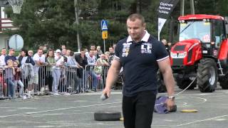 STRONG MAN POLAND Vs ZETOR  Mariusz Pudzianowski [upl. by Ohcamac]