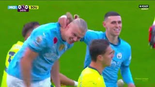 Erling Haaland Goal  Manchester City vs Southampton 10 Goals Results And Extended Highlights [upl. by Orsola]