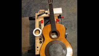 AlvaRezo  Homemade resonator guitar [upl. by Leterg]