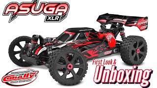 Team Corally Asuga XLR 6s Unboxed – First Look at This RC Monster [upl. by Ecirahs]