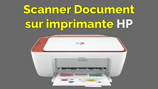 Comment scanner un document avec une imprimante HP [upl. by Estevan661]