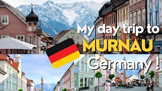 My day trip to MURNAU GERMANY  Must visit  Exploring market town  Germany [upl. by Siroved]