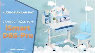 Hướng dẫn lắp đặt Bàn thông minh iSmart D8SPro  DERGO Việt Nam [upl. by Yert]