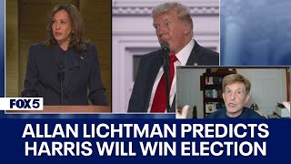 Presidential predictor Allan Lichtman stands by call that Harris will win 2024 election [upl. by Dygert]