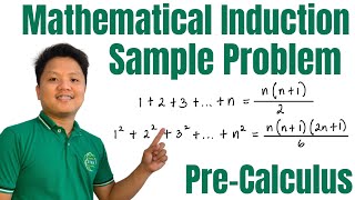 Proof by Mathematical Induction  Principle of Mathematical Induction  Sample Problems  Part 1 [upl. by Slater91]