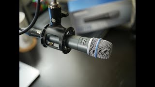 Shure BETA 57A  Unboxing and Overview [upl. by Plumbo611]