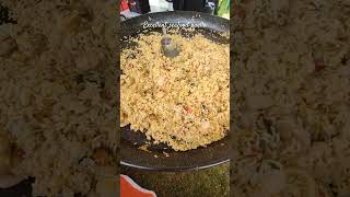 Seafood paella at the Lymington Seafood festivalseafood paella foodfestival2024 lymington [upl. by Rube]