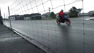 Greymouth Motorcycle Street Race 2024  morning wet practice [upl. by Lehte]