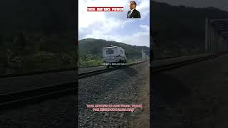 Train ko bhi Tod diya Tata motors ki power ne tata mela cartoon car [upl. by Ayekram]