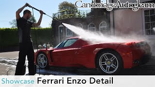 Ferrari Enzo  Full Correction Detail by Cambridge Autogleam [upl. by Risley523]