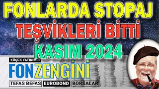 FONLARDA STOPAJ TEŞVİKLERİ KALDIRILDI [upl. by Refinnaj]