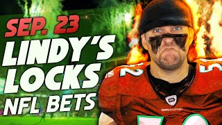 NFL Picks Week 3 JagsBills amp CommandersBengals Monday Night Football 916  Lindys NFL Locks [upl. by Nwonknu300]