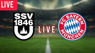 FC Bayern Munich vs SSV Ulm 1846 live  German Cup live football Knockout match [upl. by Weinert]